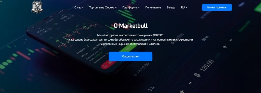 главная страница Marketbull 