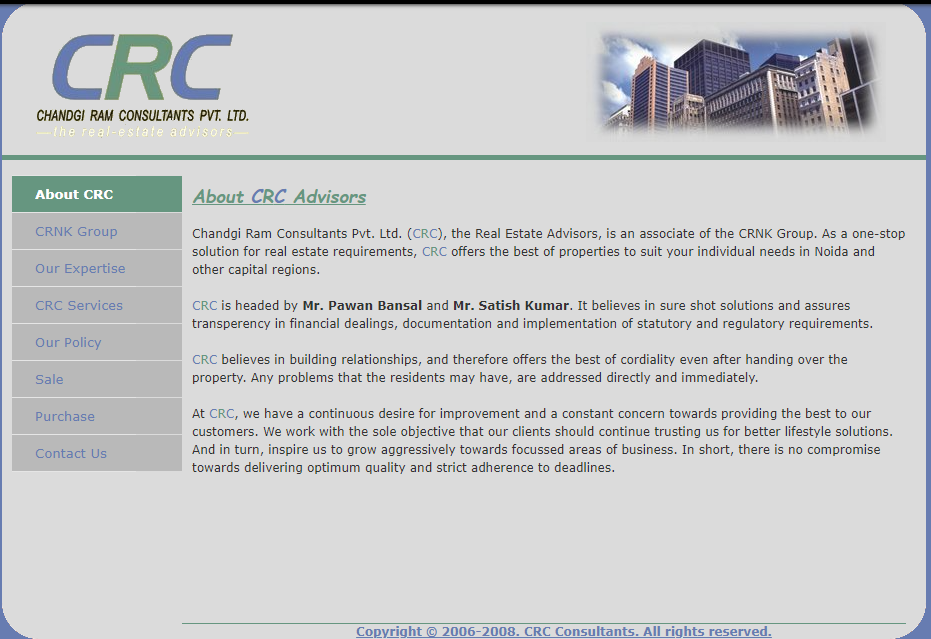 CRC advisors сведения о компании