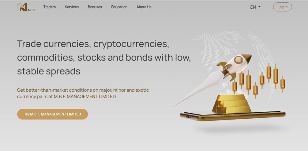 MBF Limited - главная страница сайта