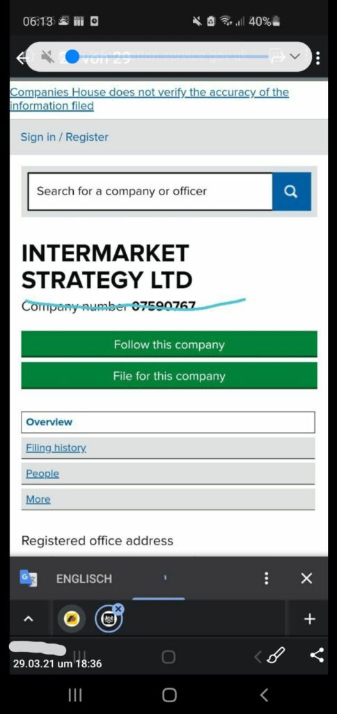 Intermarket Systems - обзор мошенников