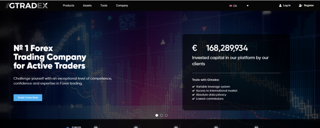 Gtradex - обзор и отзывы о брокере