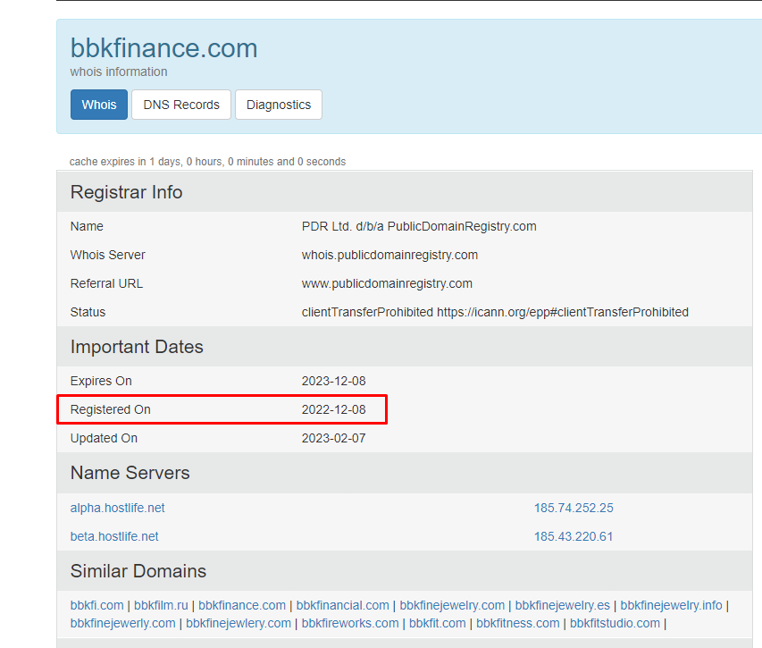 BBK Finance возраст