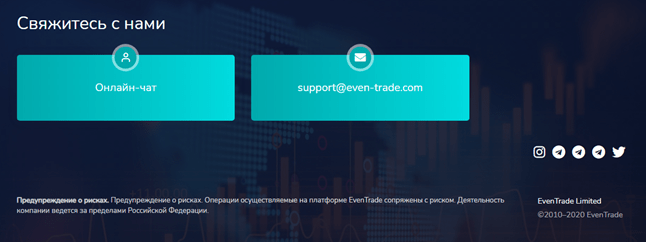 EVENTRADE контакты