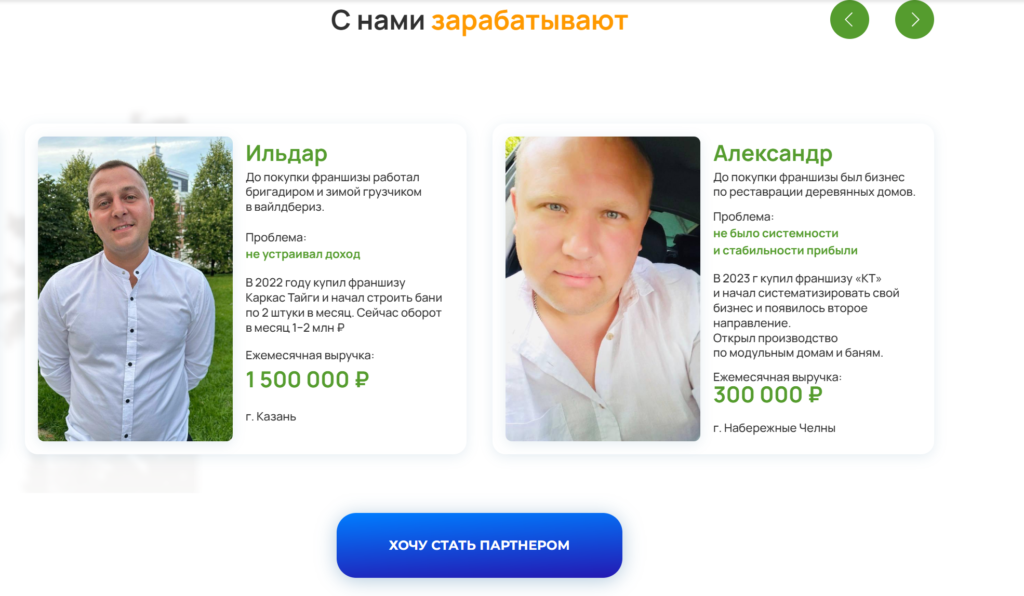 Каркас Тайги - Успехи!