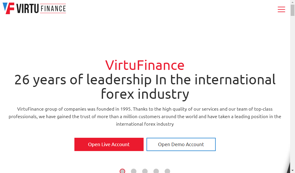 Virtufinancialireland - главная страница сайта
