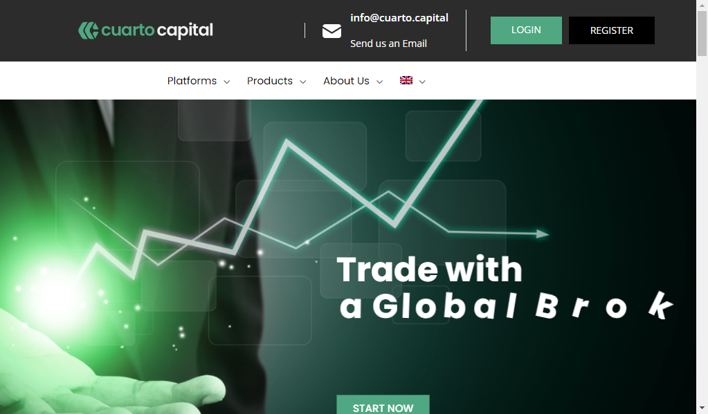 Cuarto capital - главная страница сайта