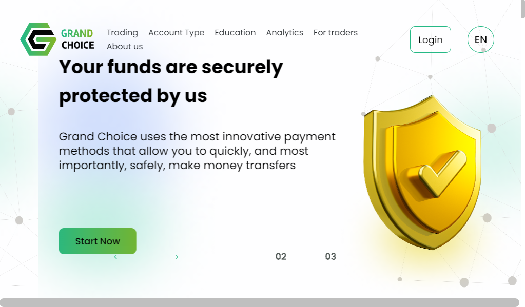 Grand choice net - главная страница сайта