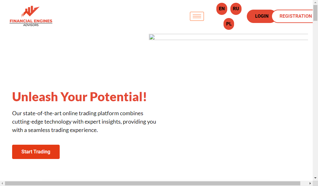 Engines advisors - главная страница сайта
