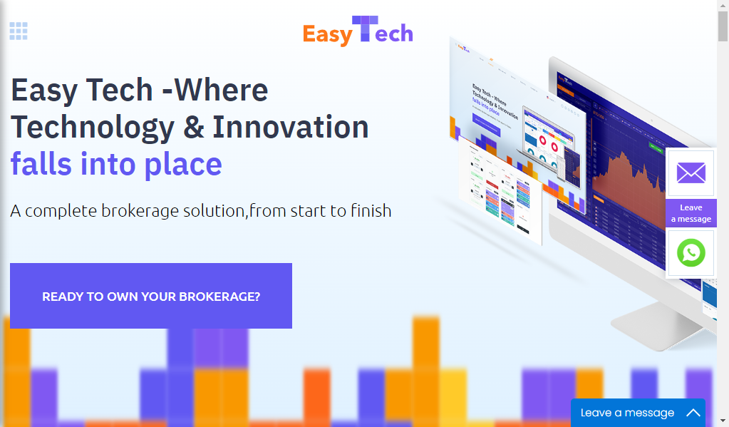 Easy technologies com - главная страница сайта