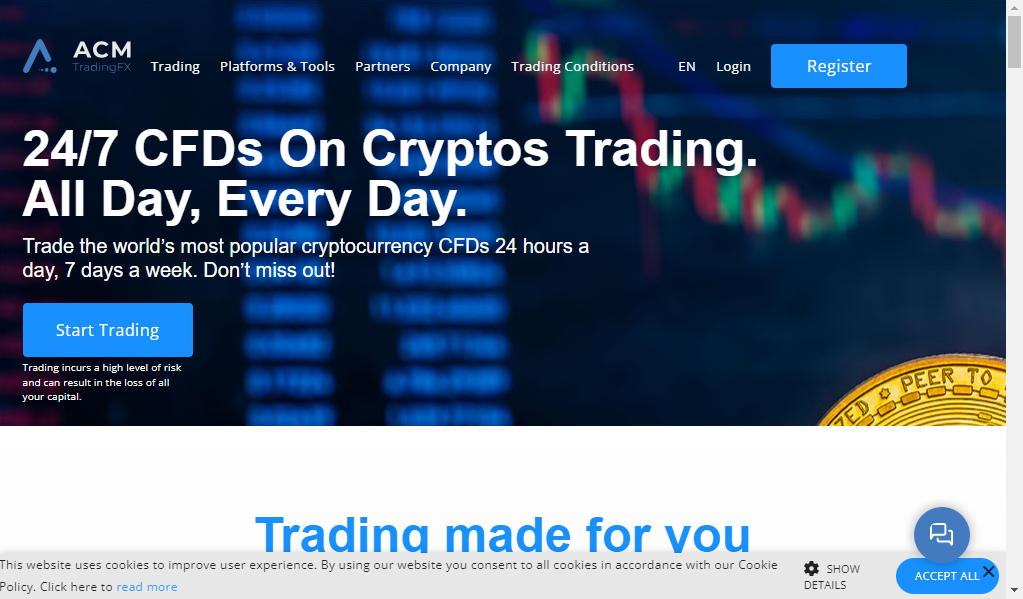 Acm trading fx - главная страница сайта