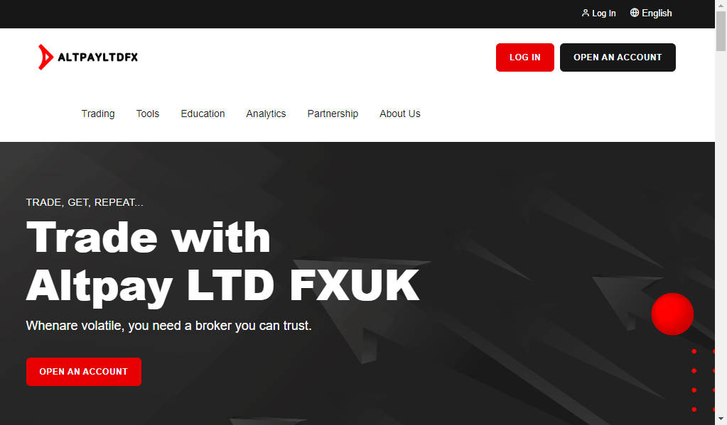 Altpayltdfx (alt pay ltd fx) - главная страница сайта
