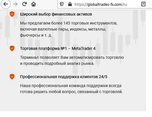 Globaltrades-fx: Глобальный обман - ОТЗЫВЫ